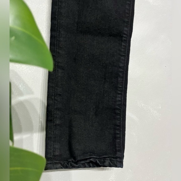 PAIGE | Skyline Mid Rise Skinny Jeans Black Wash  4 way stretch - size 27 - Picture 4 of 10